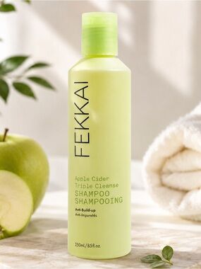 Fekkai Apple Cider Triple Cleanse Shampoo 8.5 oz NEW Anti-Build-Up Brand New